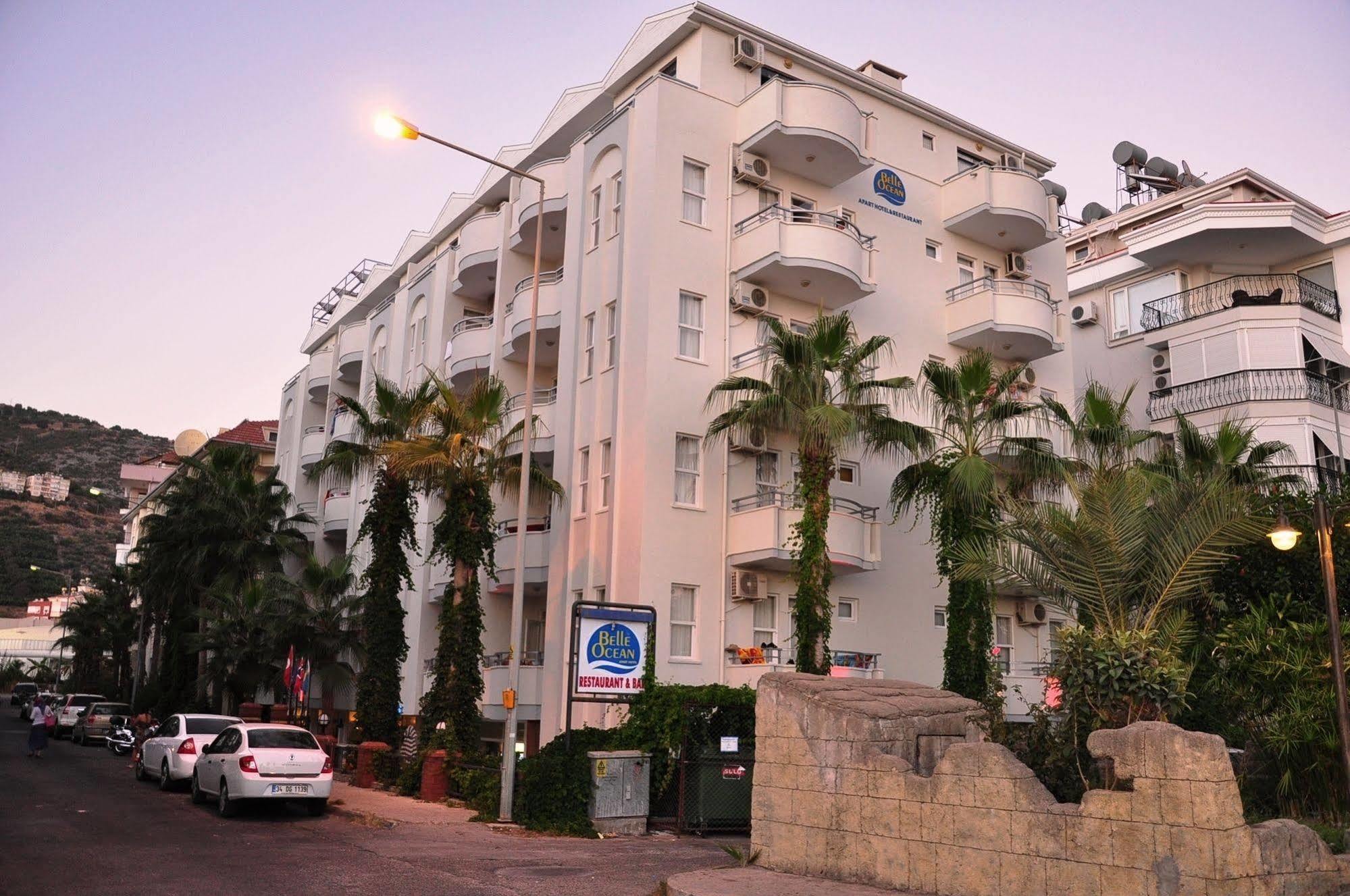 Belle Ocean Apart Otel Alanya Kültér fotó
